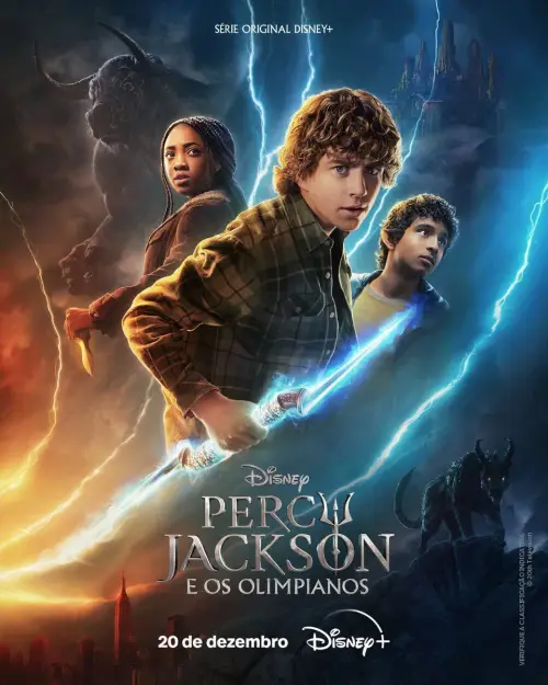 TV series poster: Percy Jackson e os Olimpianos