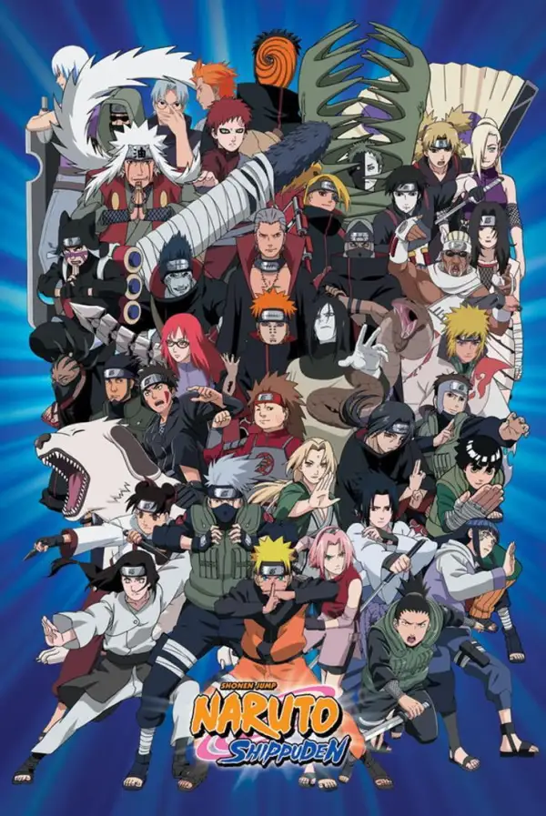 Pôster do anime Naruto Shippuden (2009)
