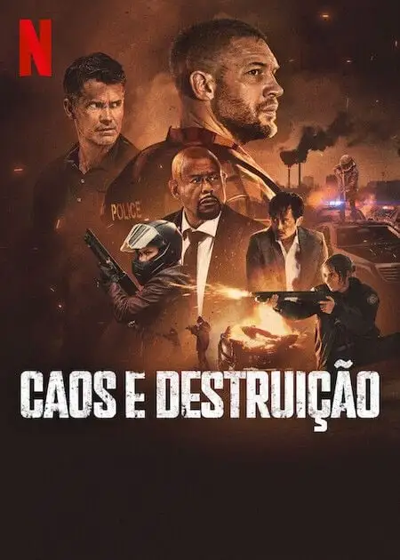 Pôster de Caos e Destruição (2025)
