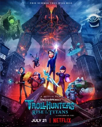 Movie Poster: Caçadores de Trolls: A ascensão dos titãs