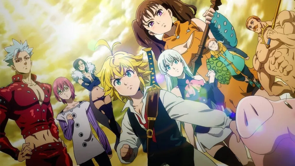 Movie Poster: The Seven Deadly Sins: Cursed by Light