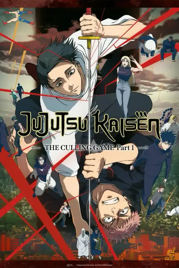 Pôster do anime Jujutsu Kaisen (2026)