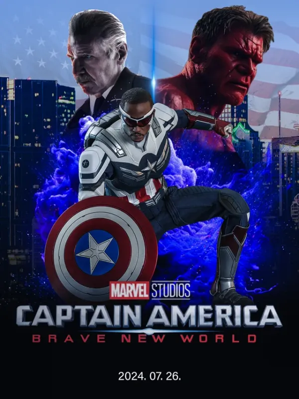 Capa de Captain America: Brave New World