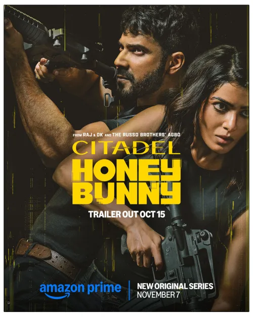 TV series poster: Citadel: Honey Bunny