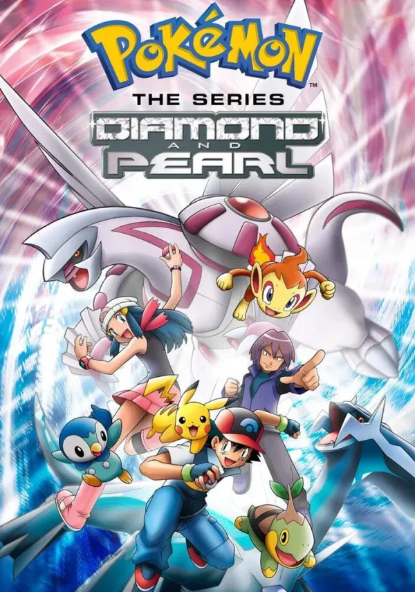 Pôster do anime Pokémon The Series:Diamond and Pearl (2010)