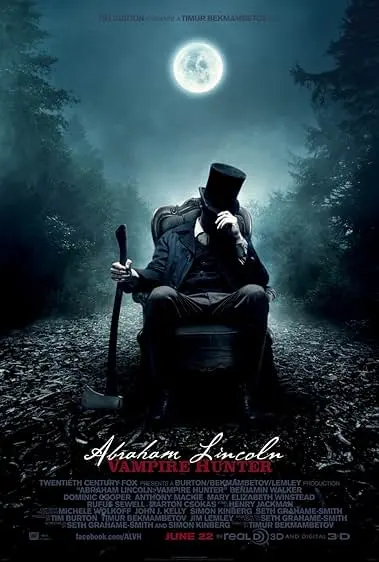 Capa de Abraham Lincoln: Caçador de Vampiros