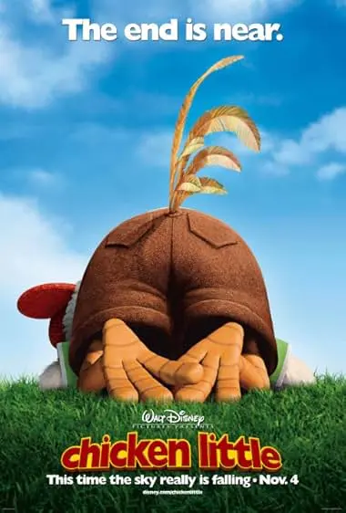 Capa de O Galinho Chicken Little