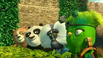 Kung Fu Panda: O Cavaleiro Dragão-Portões abertos