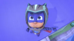 Cena do episódio 6 de PJ Masks – Heróis de Pijama