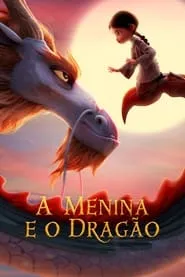 Capa de A Menina e o Dragão