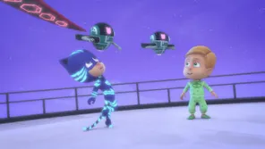 Cena do episódio 12 de PJ Masks – Heróis de Pijama