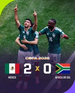 MÉXICO 2 X 0 ÁFRICA DO SUL