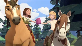 Spirit - Cavalgando Livre-E3.Lucky e a menina que gritava lobo