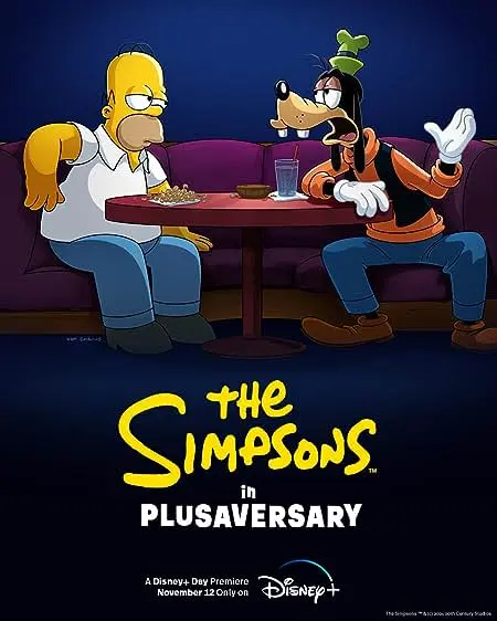Pôster de Os Simpsons em Plusniversário (2021)