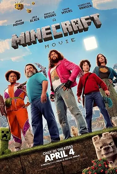 Capa de Um Filme Minecraft