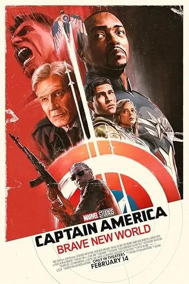 Movie Poster: Captain America: Brave New World