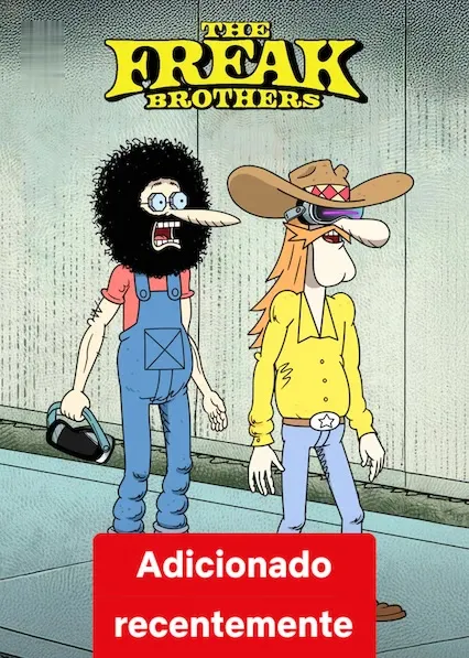 Capa de As Fabulosas Aventuras dos Freak Brothers