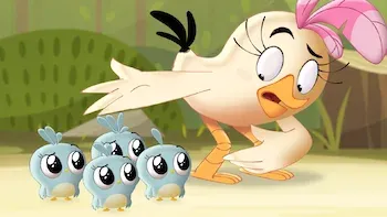 Angry Birds: Loucuras de Verão-Filhotes travessos