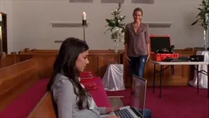 Cena do episódio 13 de Lances da Vida