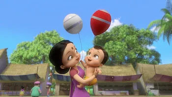 O Pequeno Poderoso Bheem-E19.O balão vermelho