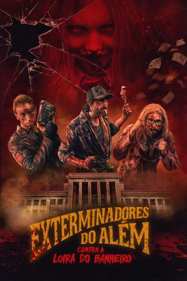 Pôster de Exterminadores do Além Contra a Loira do Banheiro (2018)