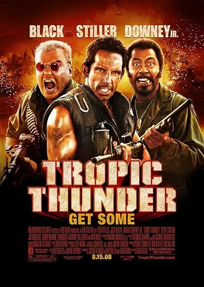 Pôster de Trovão Tropical (2008)