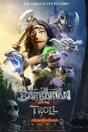 Pôster da série A Bárbara e o Troll (2021)