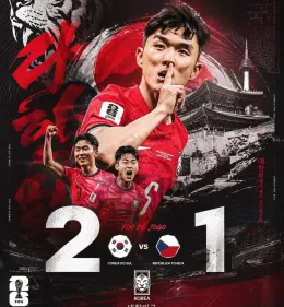 Coreia do Sul 2-1 República Tcheca