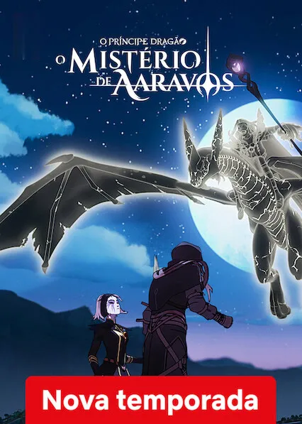 Pôster da série O Príncipe Dragão (2024)