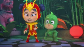 Cena do episódio 20 de PJ Masks – Heróis de Pijama