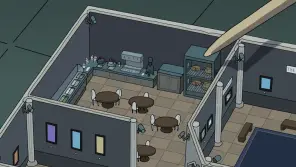 Cena do episódio 1 de Futurama