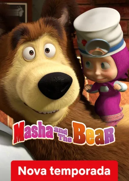 Capa de Masha e o Urso
