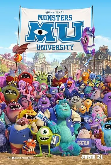 Pôster de Universidade Monstros (2013)