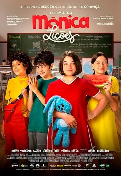 Capa de Turma da Mônica: Lições