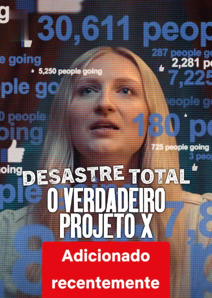 Pôster de Desastre Total: O Verdadeiro Projeto X (2025)