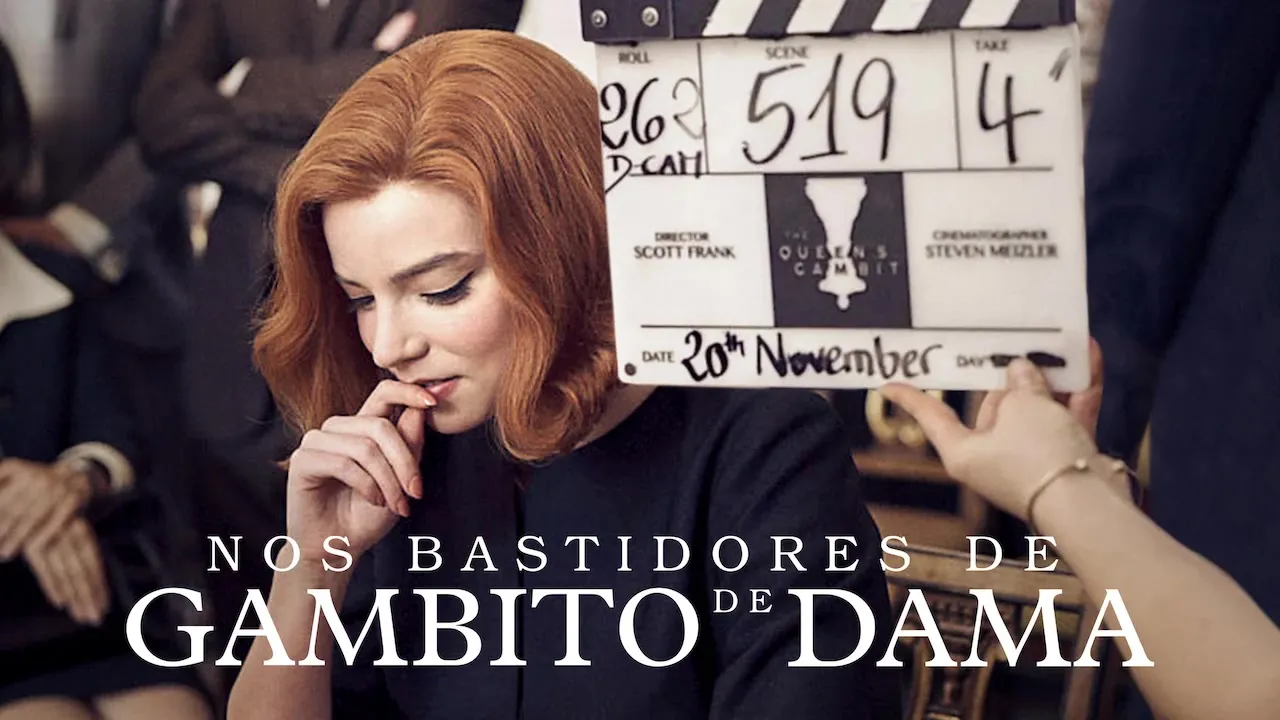 Movie Poster: Nos Bastidores de O Gambito da Rainha