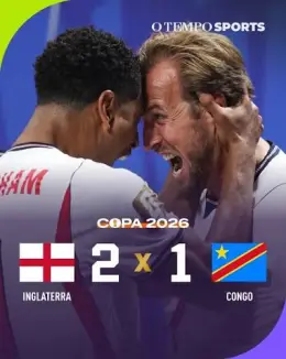 Inglaterra x República Democrática do Congo