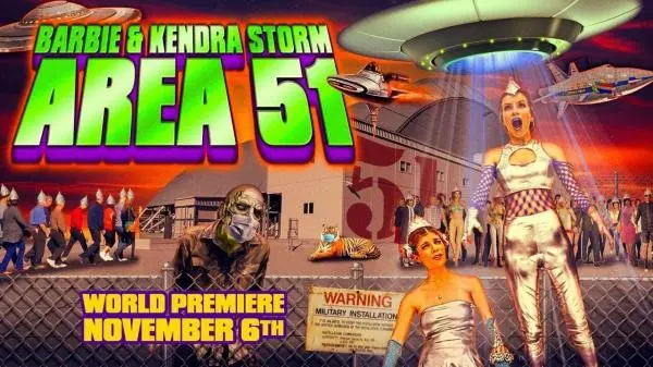 Movie Poster: Barbie & Kendra Storm Area 51