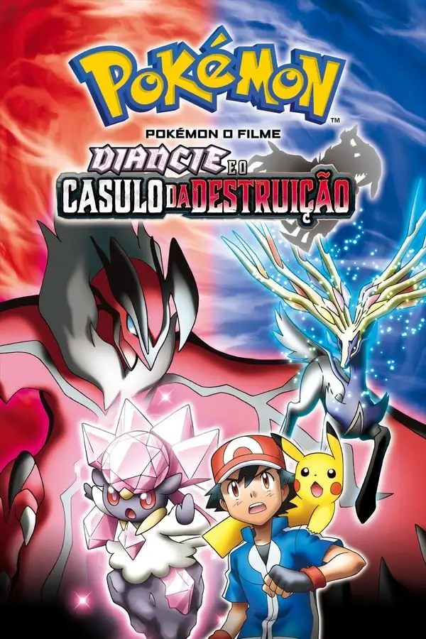 Capa de Pokémon o Filme: Diancie e o Casulo da Destruição