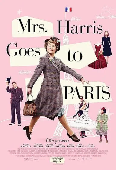 Pôster de Sra. Harris Vai a Paris (2022)