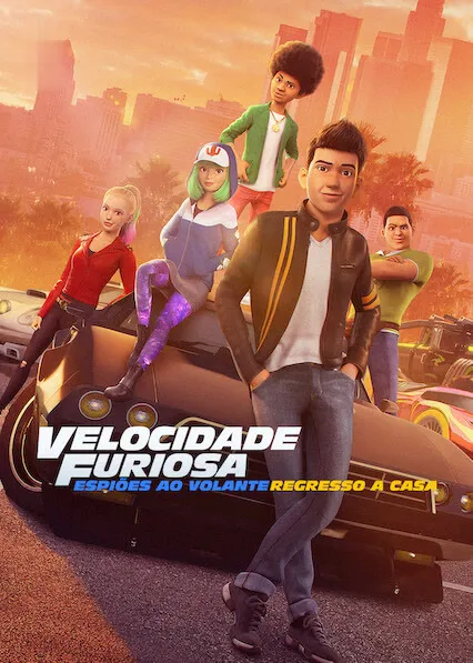 Capa de Velozes & Furiosos - Espiões do Asfalto