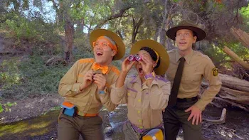 Blippi e As Profissões-Guardas florestais