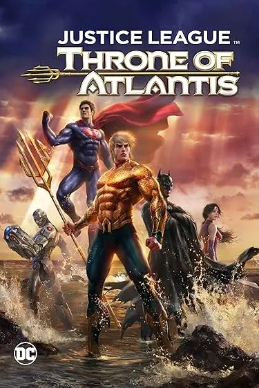 Pôster de Liga da Justiça: Trono de Atlantis (2015)
