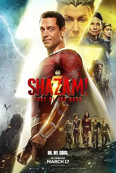 Capa de Shazam! Fúria dos Deuses