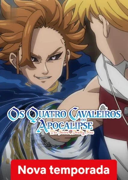 Capa de The Seven Deadly Sins: Os Quatro Cavaleiros do Apocalipse