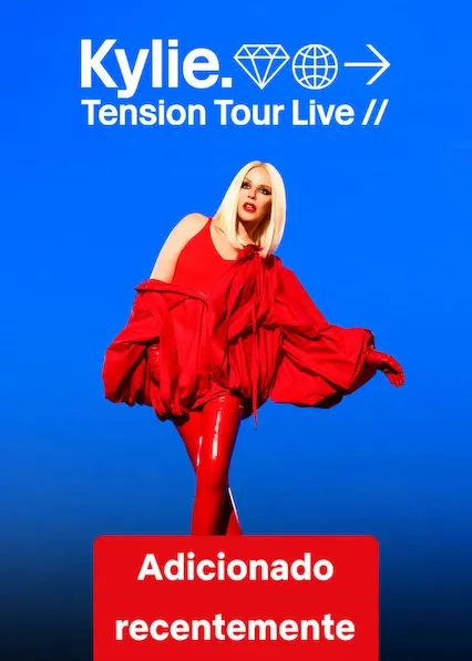 Pôster de Kylie: Tension Tour Live (2026)