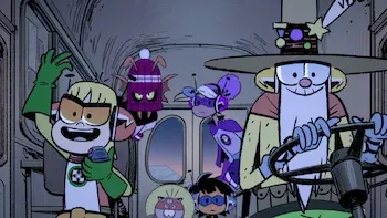 Kid Cosmic-E9.Kid Cosmic e os mocinhos do mal