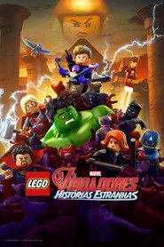 Pôster da série LEGO Marvel Vingadores: Histórias Estranhas (2025)