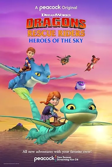 Capa de Dragões: Equipe de Resgate: Heróis do Céu