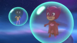 Cena do episódio 26 de PJ Masks – Heróis de Pijama
